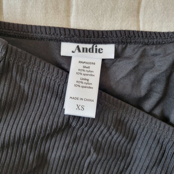 NWOT Andie ribbed high waist bikini bottom - Picture 5 of 5